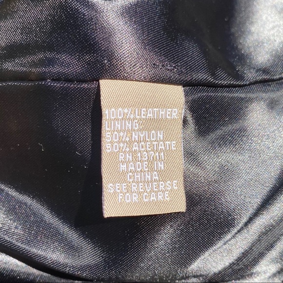 Valerie Stevens Petite Black Leather Jacket - Picture 8 of 8